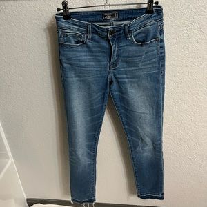 Abercrombie & Fitch Harper Low Rise Ankle Jeans